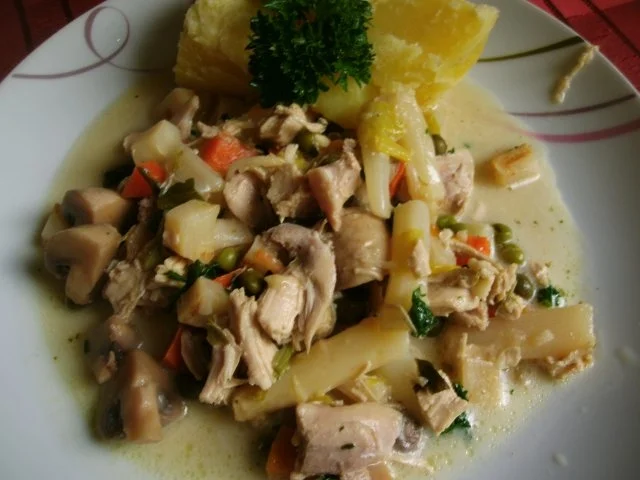 sommerliches Frikassee  mit Gemüse - Rezept - Bild Nr. 15