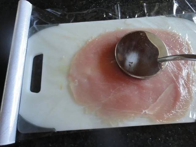 Rezept: fruchtige Puten Rouladen an Rucola Püree Bild Nr. 2 fruchtige Puten Rouladen an Rucola Püree - Rezept - Bild Nr. 2