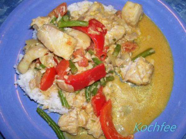Mein Fischcurry mit Kokos - Rezept mit Bild