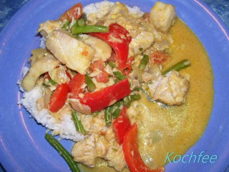 Mein Fischcurry mit Kokos - Rezept mit Bild