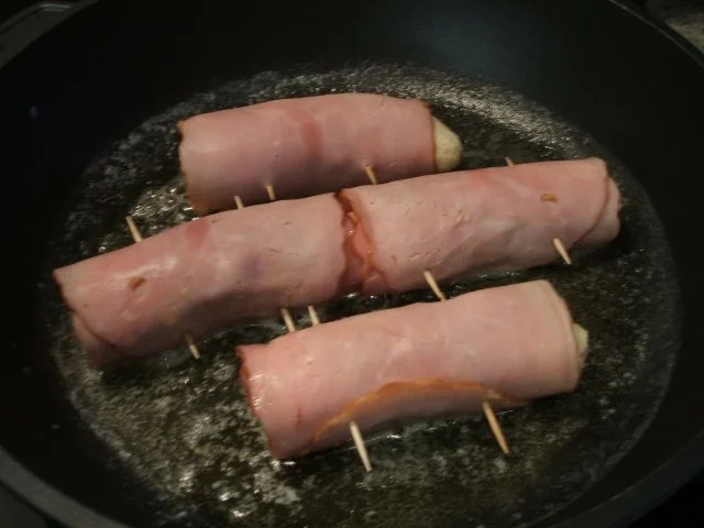 Fleisch: Bananen im Schinkenkleid - Rezept - Bild Nr. 5