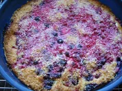 Buttermilchkuchen mit Johannisbeeren - Rezept
