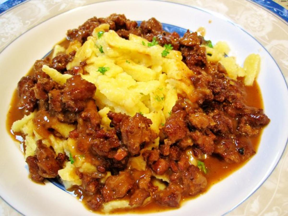 Hackfleisch und Spätzle - Rezept - Bild Nr. 5