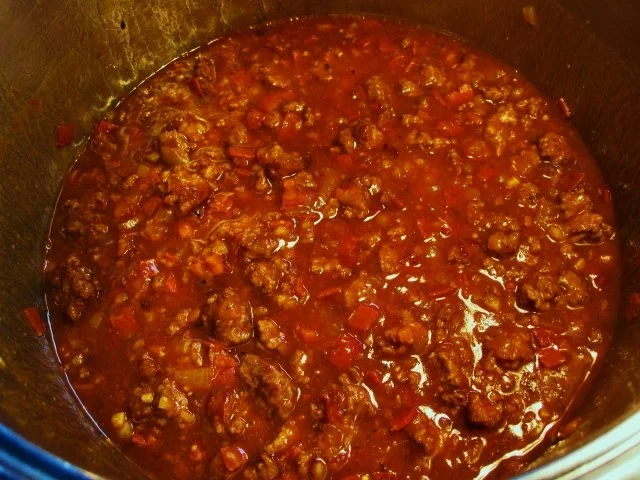 Rezept: Hackfleisch und Spätzle Bild Nr. 4 Hackfleisch und Spätzle - Rezept - Bild Nr. 4