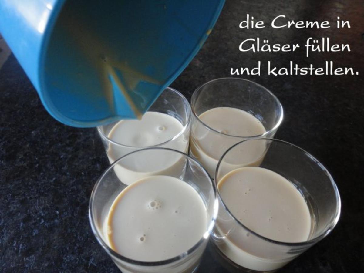 Baileys Dessert mit Wodka Creme Häubchen - Rezept - Bild Nr. 4