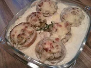 "Gefüllte Äpfel und Zwiebeln- überbacken" alla Trapper - Rezept