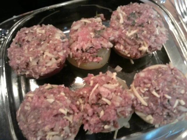 "Gefüllte Äpfel und Zwiebeln- überbacken" alla Trapper - Rezept - Bild Nr. 4