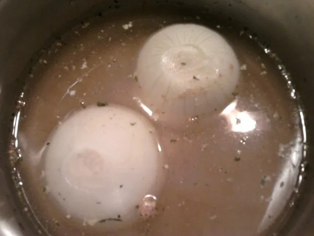 "Gefüllte Äpfel und Zwiebeln- überbacken" alla Trapper - Rezept - Bild Nr. 9