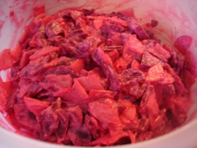 Fischstäbchen mit Rosmarinkartoffeln und Rote-Bete-Salat - Rezept - Bild Nr. 14