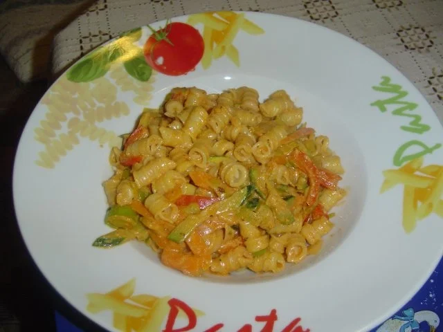 Einfache Nudelpfanne - Rezept