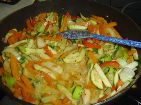 Einfache Nudelpfanne - Rezept mit Bild - kochbar.de