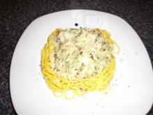 Spaghetti Safran - Rezept
