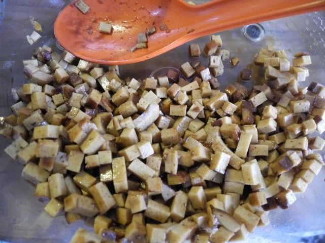 Vegan : Gemüse - Räuchertofu - Nudelpfanne - Rezept - Bild Nr. 6