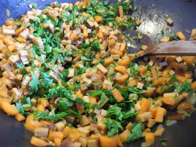 Vegan : Gemüse - Räuchertofu - Nudelpfanne - Rezept - Bild Nr. 15