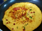 Rezept: Pfannkuchen mit Schinken ... Pfannkuchen mit Schinken ... - Rezept