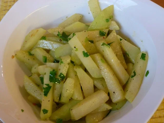 Würziges Kohlrabigemüse nach Oma,s Art, nur anders - Rezept