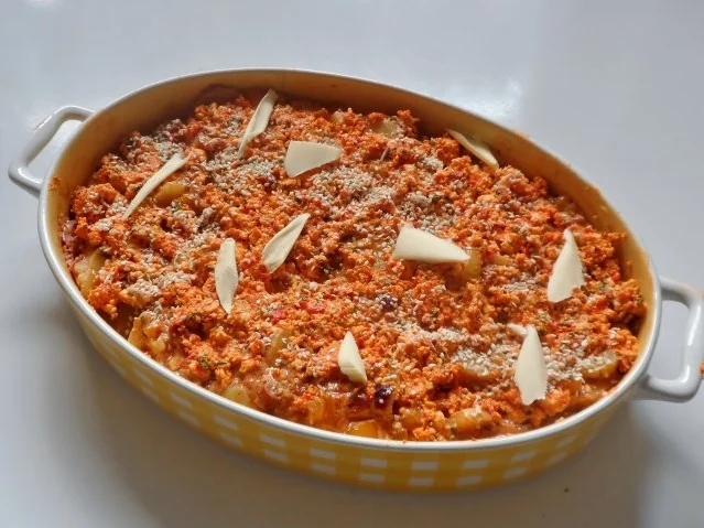 Mediterranes Kräuter-Kartoffelgratin mit Feta-Sesam-Kruste - Rezept - Bild Nr. 9