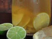 Ice Tea – Limette & Ingwer - Rezept