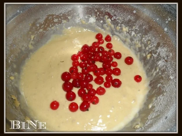 Rezept: BiNe` S JOHANNISBEERMUFFINS Bild Nr. 3 BiNe` S JOHANNISBEERMUFFINS - Rezept - Bild Nr. 3