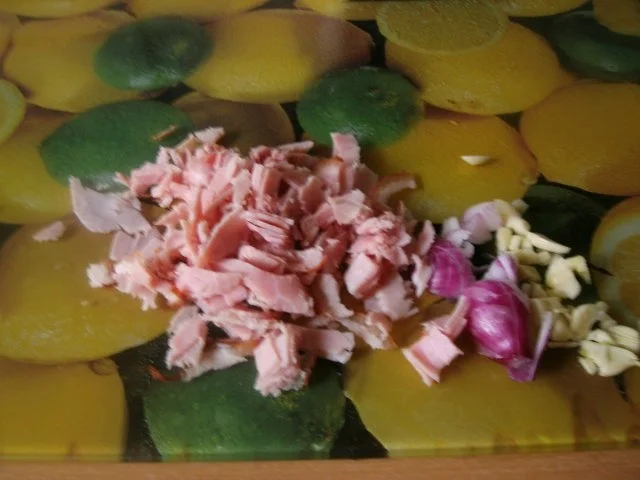 Pasta mit Bohnen und Schinkenkäsesoße - Rezept - Bild Nr. 6