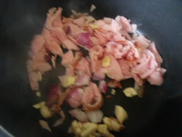 Pasta mit Bohnen und Schinkenkäsesoße - Rezept - Bild Nr. 7