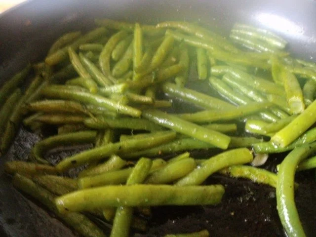 Pasta mit Bohnen und Schinkenkäsesoße - Rezept - Bild Nr. 5