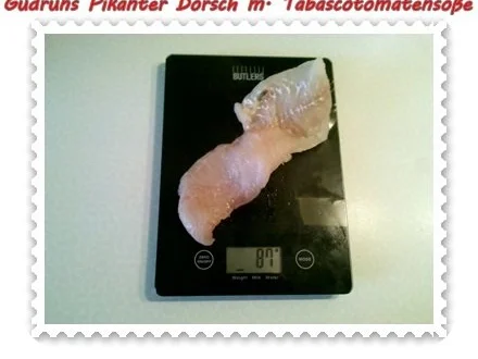 Fisch: Pikanter Dorsch mit Tabasco-Tomatensoße - Rezept - Bild Nr. 2