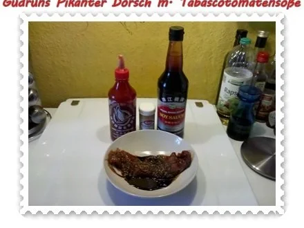 Fisch: Pikanter Dorsch mit Tabasco-Tomatensoße - Rezept - Bild Nr. 3