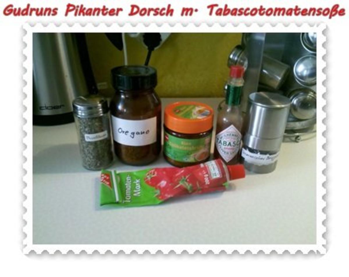 Fisch: Pikanter Dorsch mit Tabasco-Tomatensoße - Rezept - Bild Nr. 5