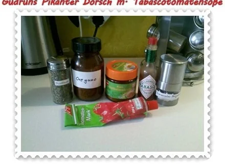 Fisch: Pikanter Dorsch mit Tabasco-Tomatensoße - Rezept - Bild Nr. 5