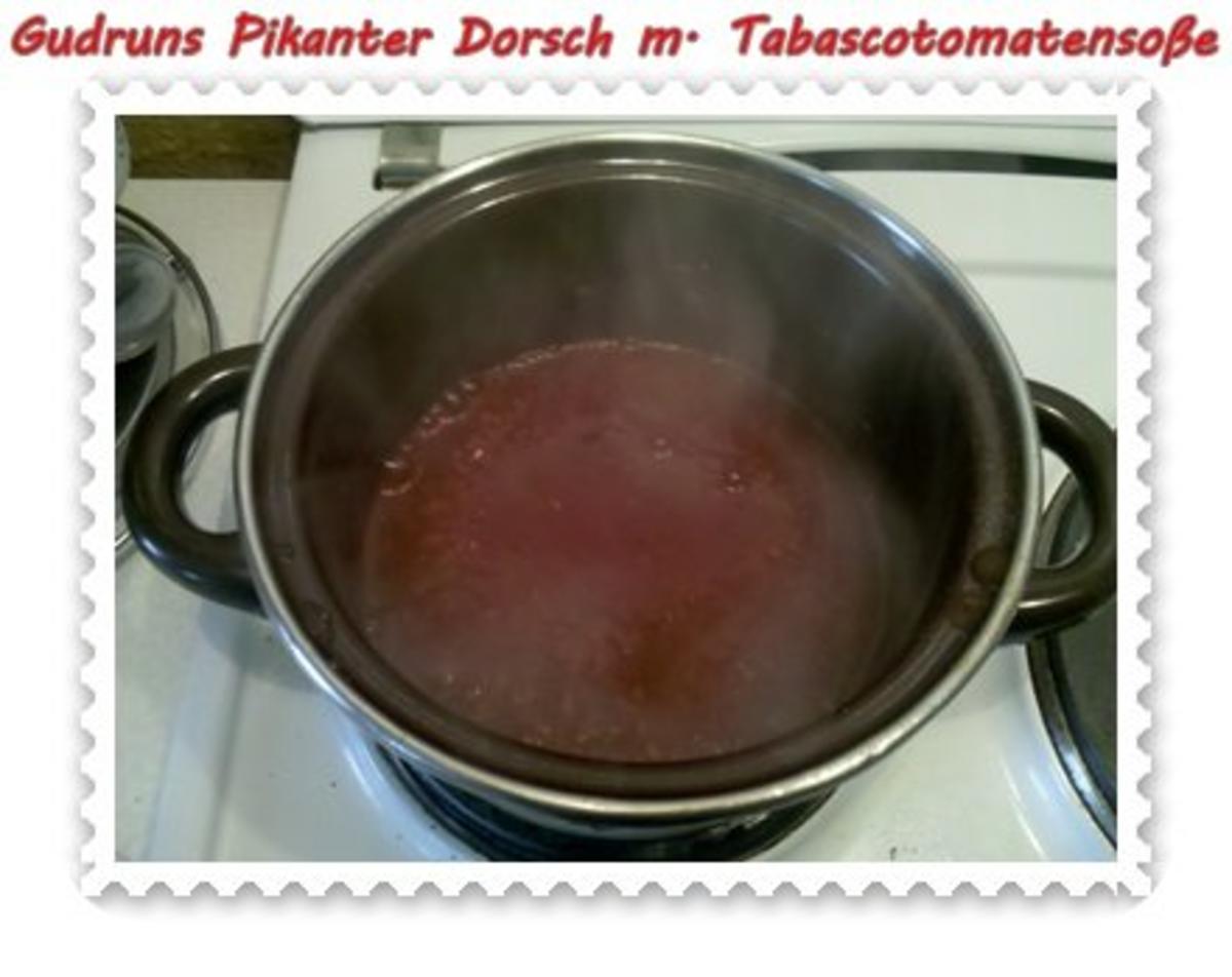 Fisch: Pikanter Dorsch mit Tabasco-Tomatensoße - Rezept - Bild Nr. 6