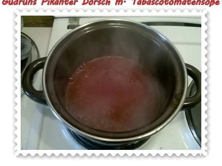 Fisch: Pikanter Dorsch mit Tabasco-Tomatensoße - Rezept - Bild Nr. 6