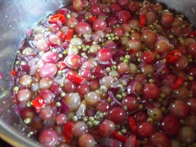 Rezept: scharfes Stachelbeerchutney Bild Nr. 3 scharfes Stachelbeerchutney - Rezept - Bild Nr. 3