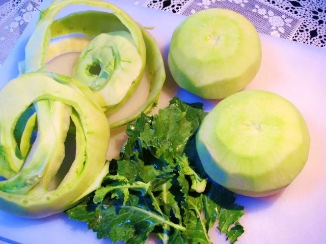 Rezept: Kohlrabi-Rohkost Bild Nr. 2 Kohlrabi-Rohkost - Rezept - Bild Nr. 2