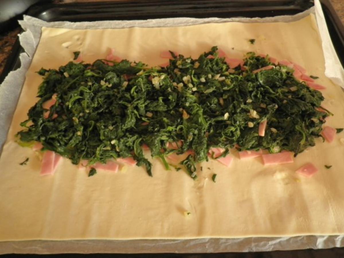 Torta di spinaci - Spinat in Blätterteig - Rezept - Bild Nr. 7
