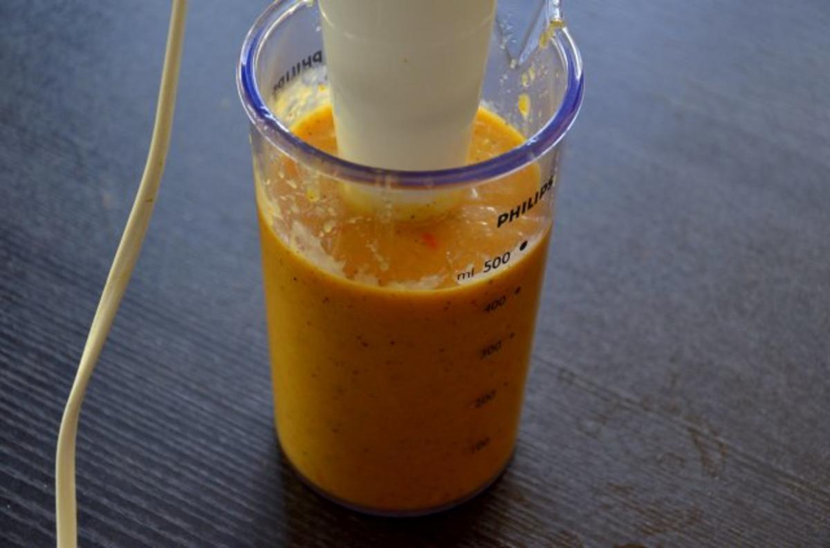 Mango-Chili-Eis an Sesam-Jakobsmuscheln - Rezept - Bild Nr. 4