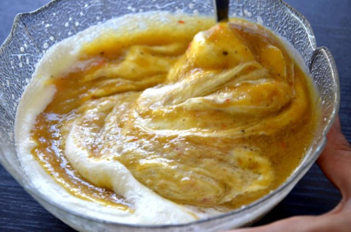 Mango-Chili-Eis an Sesam-Jakobsmuscheln - Rezept - Bild Nr. 5