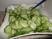Salat: Gurkensalat "Simpy" - Rezept