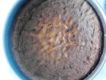 Lockerer leicher Schokokuchen nicht so süß - Rezept