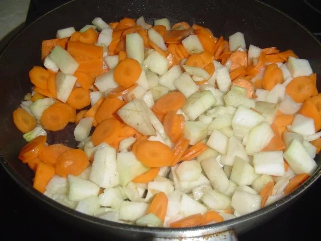 Rezept: Phantasiepfanne mit Gemüse Bild Nr. 6 Phantasiepfanne mit Gemüse - Rezept - Bild Nr. 6