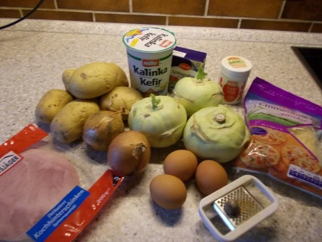 Kohlrabi-Kartoffel-Auflauf - Rezept - Bild Nr. 2