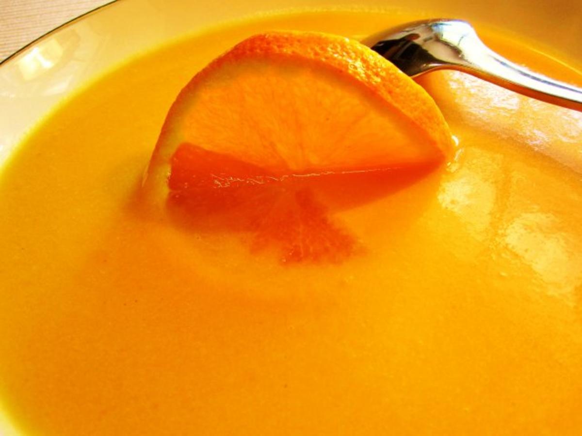 Leichte Sommersuppe mit Möhren und Orangen - Rezept - Bild Nr. 6