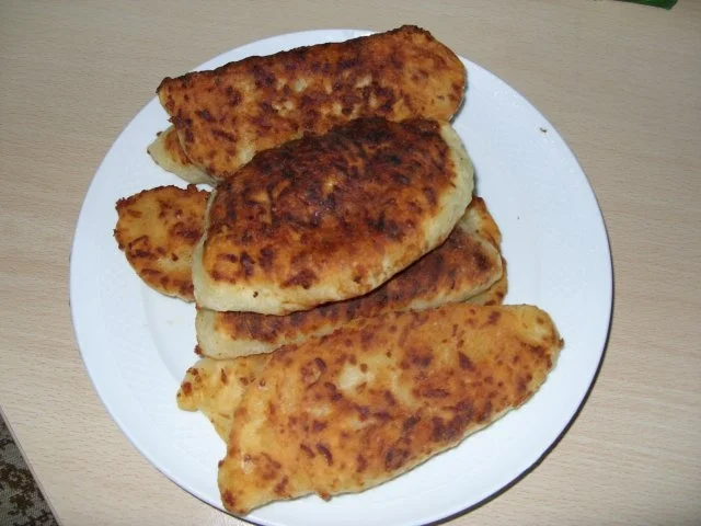 Russische Käse Schinken Taschen - Rezept