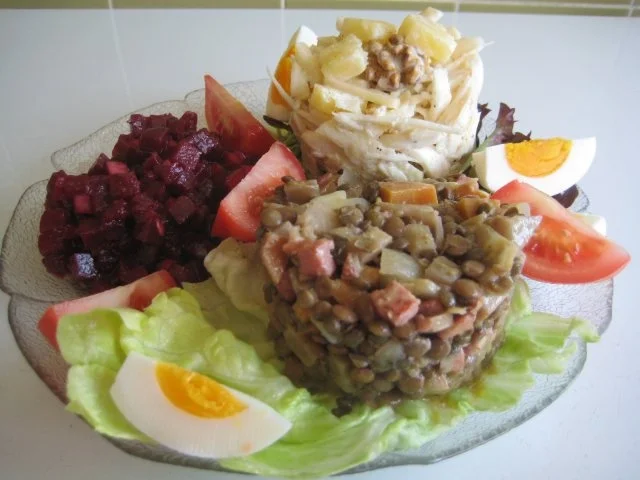Linsensalat a la Bruno - Rezept