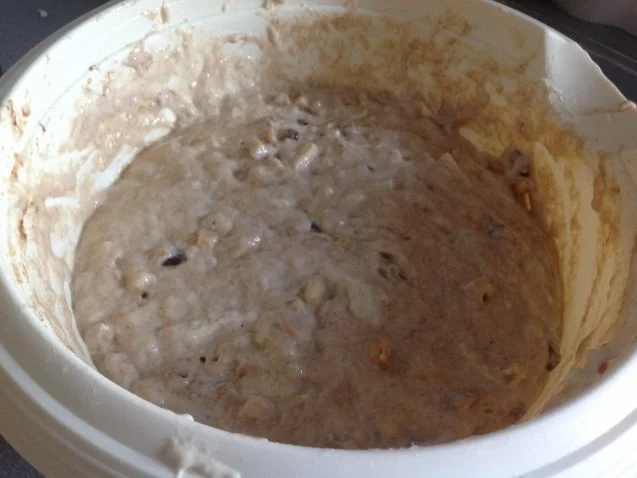 Echte holländische oliebollen Teigspezialität mit Rosinen und Äpfeln - Rezept - Bild Nr. 9