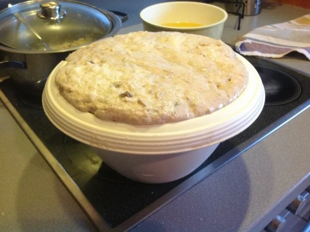 Echte holländische oliebollen Teigspezialität mit Rosinen und Äpfeln - Rezept - Bild Nr. 10