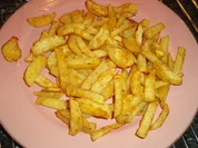 Pommes Frites aus dem Ofen - Rezept