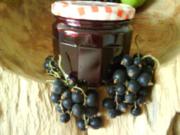 cassis/rhabarber confiture - Rezept