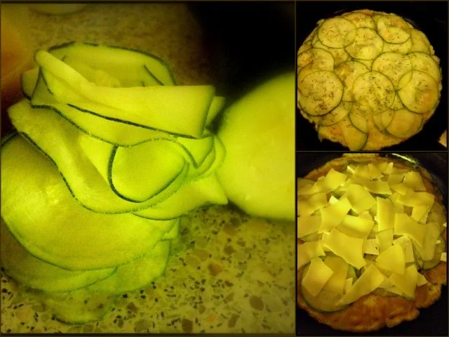 Zucchini-Pfannen-"Pizza" - Rezept - Bild Nr. 2
