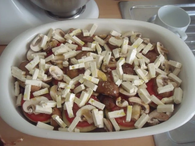 Rezept: Orientalisch angehauchter Bulgur mit Aubergine aus dem Ofen Bild Nr. 3 Orientalisch angehauchter Bulgur mit Aubergine aus dem Ofen - Rezept - Bild Nr. 3